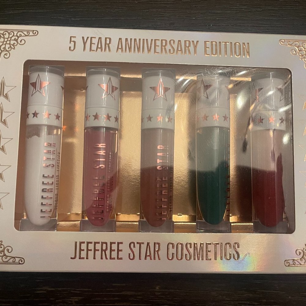 Jeffree Star cosmetics 5 year anniversary edition velour liquid lipstick